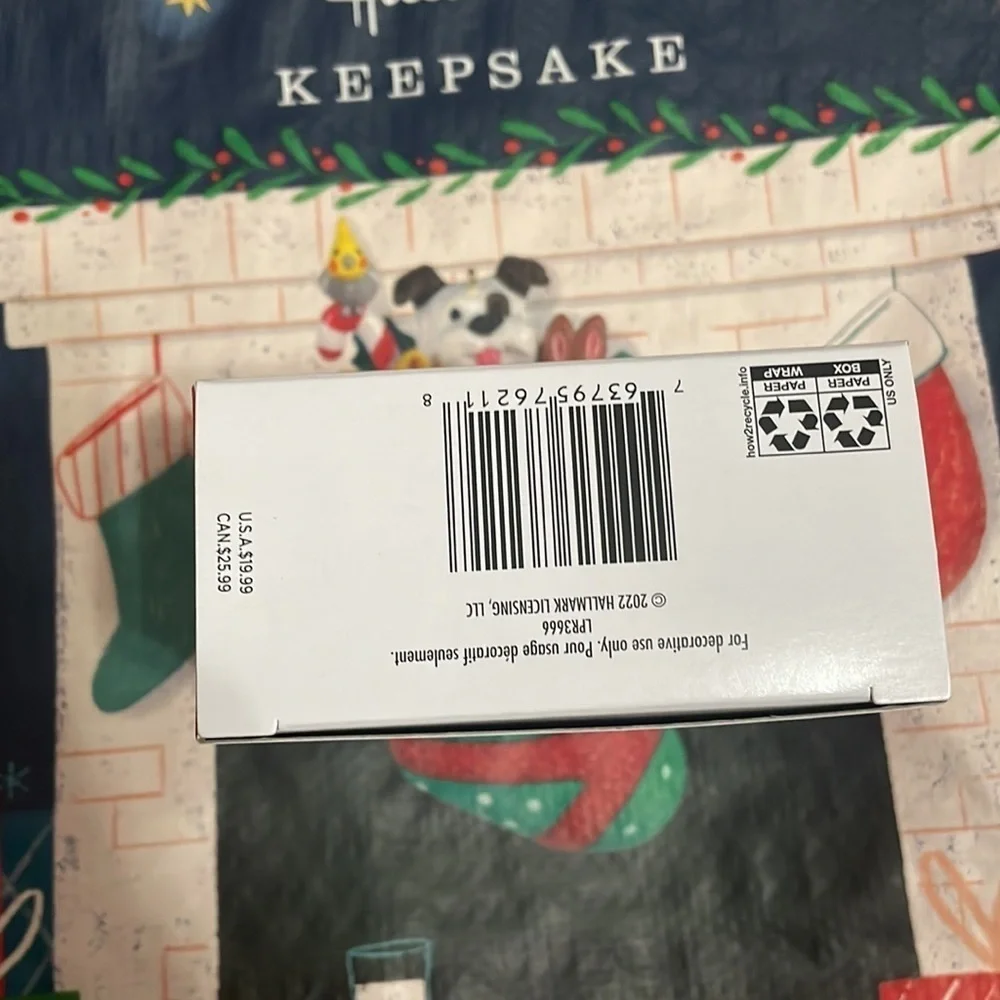 NWT 2022 Hallmark Keepsake Ornaments Lot of 4 + Free Gift Bag